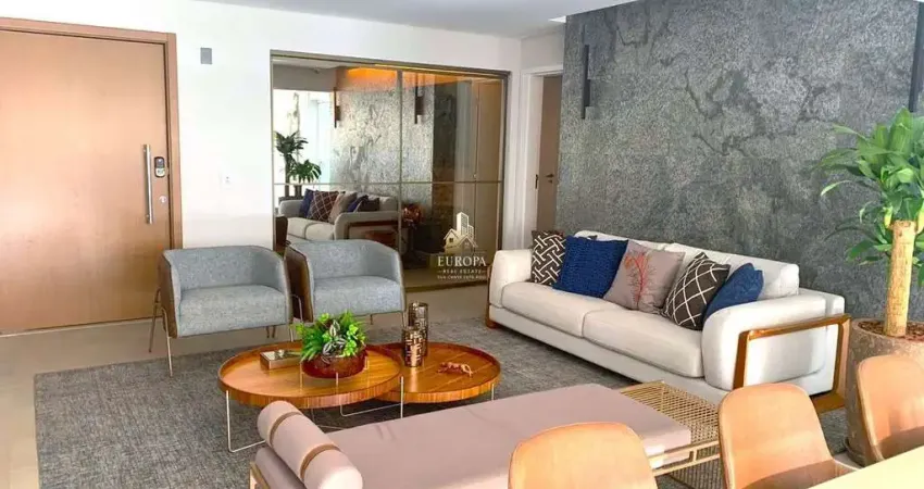 Apartamento 185m² alto padrão em moema - 4 dorms com 2 suítes - 4 vagas