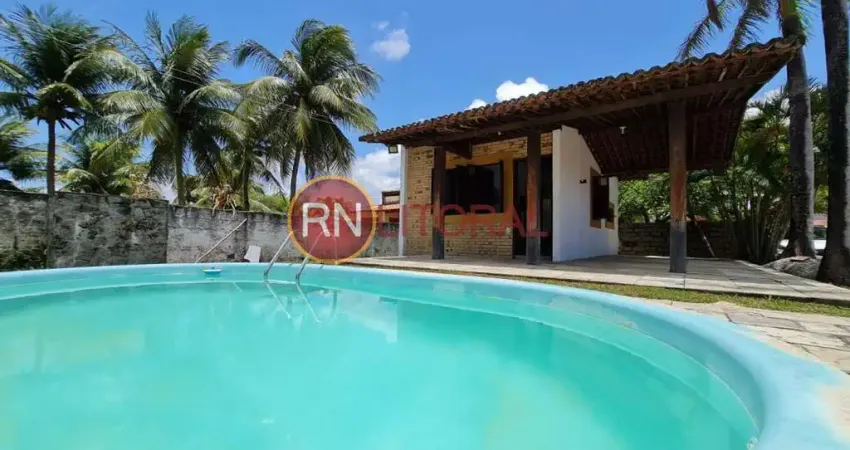 Casa frente mar para venda em extremoz, graçandu, 4 dormitórios, 2 banheiros, 15 vagas