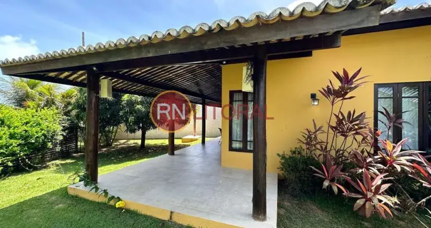 Casa frente mar para venda em ceará-mirim, jacumã, 3 dormitórios, 1 suíte, 2 banheiros, 3 vagas