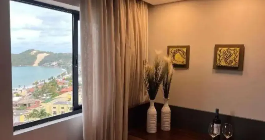 Flat para venda em natal, ponta negra, 1 dormitório, 1 banheiro, 1 vaga