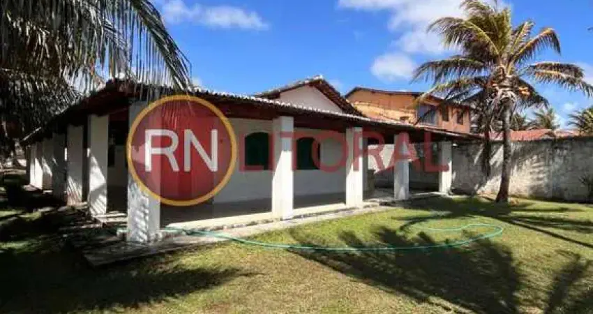 Casa frente mar para venda em extremoz, graçandu, 4 dormitórios, 1 suíte, 3 banheiros, 10 vagas
