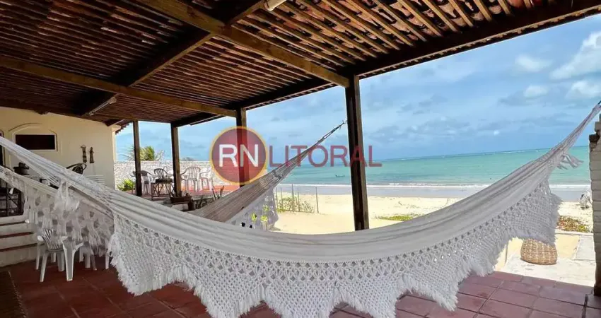 Casa frente mar para venda em ceará-mirim, porto mirim, 4 dormitórios, 1 suíte, 1 banheiro, 4 vagas