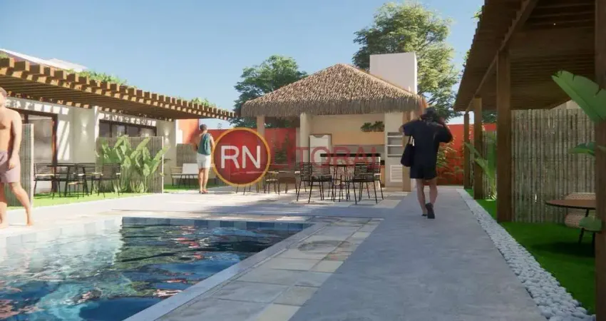 Apartamento de praia para venda em são miguel do gostoso, são miguel do gostoso, 1 dormitório, 1 banheiro, 2 vagas