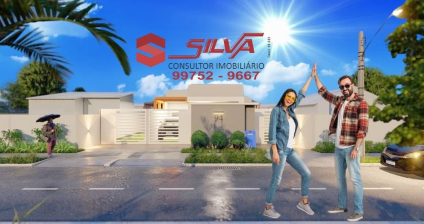 Casa  c/ 65m² - 03 Quartos sendo  01 Suíte -  Churrasqueira - Bairro  Uberaba - PR