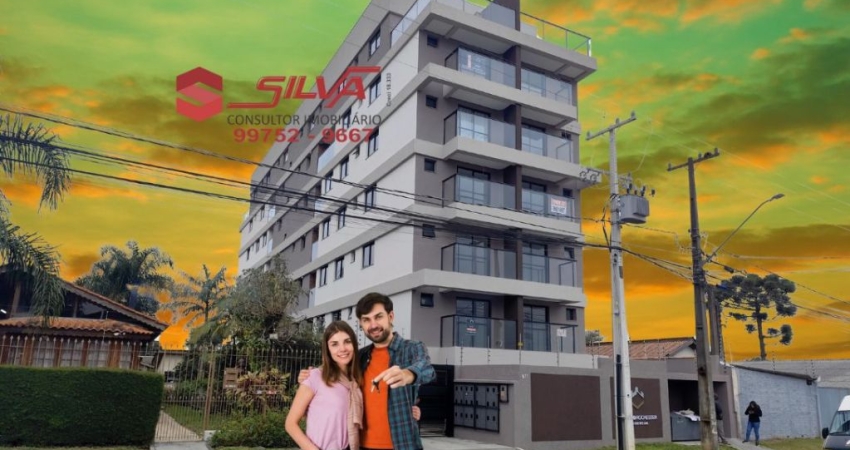 Apartamentos c/80m²- 03 Qtos sendo 01 Suíte c/ Sacada, Sala de Estar c/ Sacada c/ Churrasqueira - Centro de Pinhais - Pr
