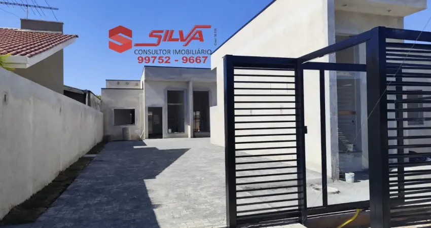 Casa  c/ 48m² - 02 quartos - c/ churrasqueira pre-moldada - bairro cajuru - curitiba - pr