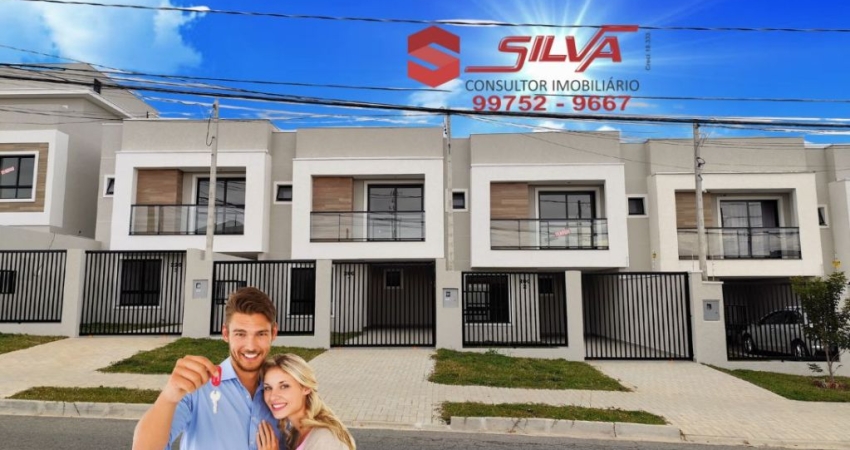 Sobrado c/ Quintal c/105m² - 03 Quartos sendo 01 Suíte c/ Sacada -Pinheirinho - Curitiba