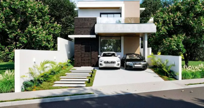 Economize 30% casa nova  a venda 290m² 3 suítes residencial altavis na aldeia da serra