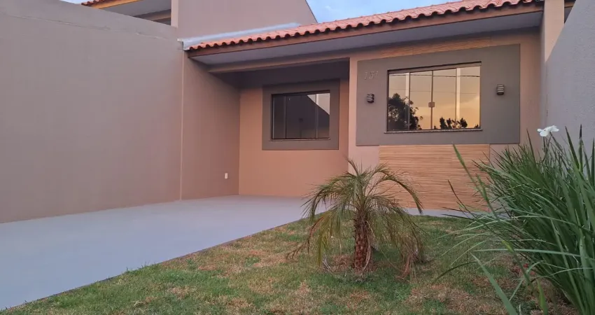 Oportunidade no contorno! casa moderna à venda no parque das palmeiras, ponta grossa/pr