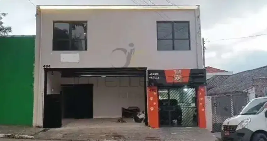 Ponto comercial com 2 pisos para locação, 2 salões, 6 vagas - vila dom pedro i, são paulo - pr2088