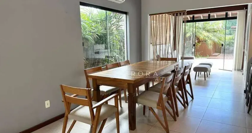 Novo campeche - casa mobiliada a passos da praia dentro do loteamento novo campeche