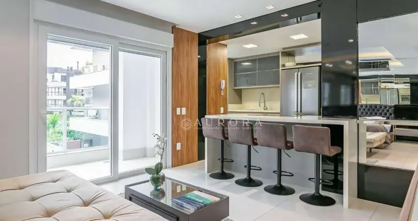 Apartamento com 1 dormitório à venda, 61 m² por r$ 1.480.000,00 - novo campeche - florianópolis/sc