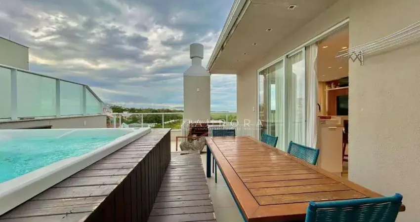 Cobertura à venda, 169 m² por r$ 2.400.000,00 - campeche - florianópolis/sc