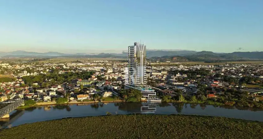 4 suítes,  1 vaga náutica, 4 vagas de carros, conheça o mais novo alto padrão á venda, xv de novemb