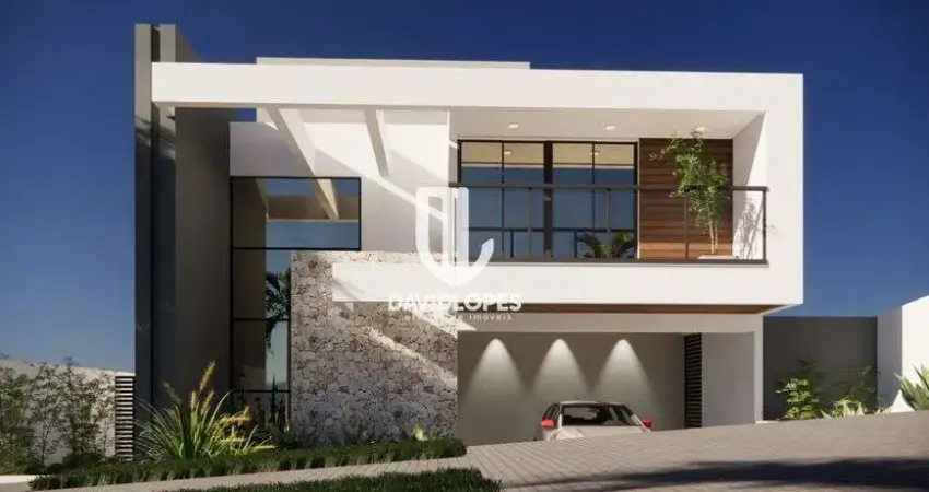 Casa de condomínio para venda possui 300 metros quadrados com 4 quartos