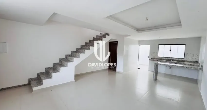 Jardim são joão - casa duplex - 3/4 - suíte - varanda - 1 vg - 140m² - venda - juiz de fora - mg