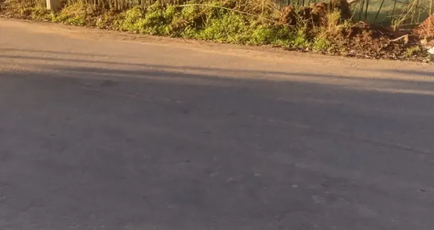 Terreno plano no parque das varinhas com asfalto bem localizado