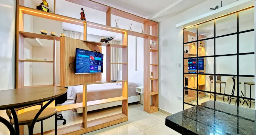 Apartamento estilo loft mobiliado e rentabilizando muito com locações.