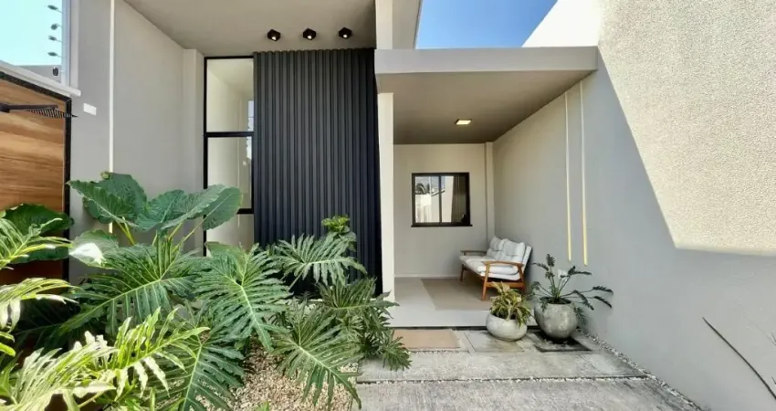 Casa solta com 90m2, 3 dormitórios e 2 vagas no sublime residence - eusébio.