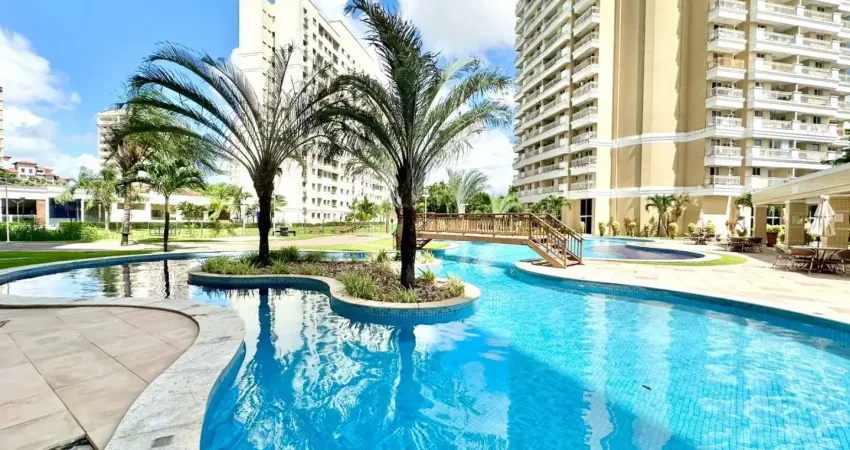 Apartamento com 61m2, 2 suítes, 2 vagas e lazer completíssimo no parc du soleil.