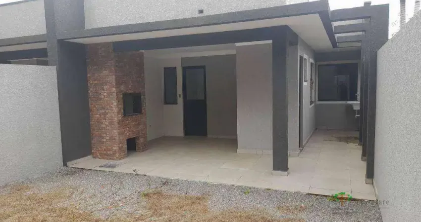 Casa com 3 dormitórios à venda, 68 m² por r$ 380.000,00 - nações - fazenda rio grande/pr