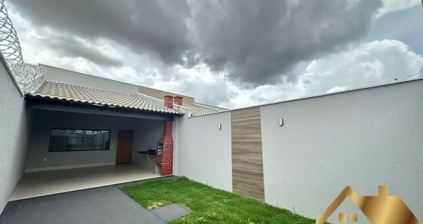 Casa padrão 2 quartos à venda - residencial campos dourados - goiânia