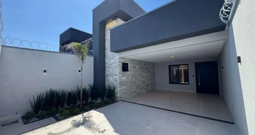 Casa nova de alto padrão – 3 suítes – jardim atlântico – goiânia/go