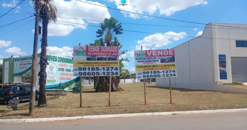 Condomínio do lago - terreno à venda no bairro condomínio do lago 1ª etapa - goiânia/go