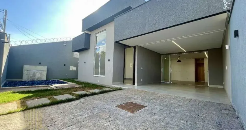 Casa 3 quartos para venda no setor chácara são pedro – aparecida de goiânia