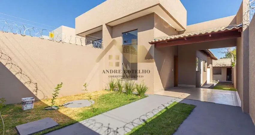 Casa para venda em aparecida de goiânia, setor pampulha, 2 dormitórios, 1 suíte, 3 banheiros, 2 vagas