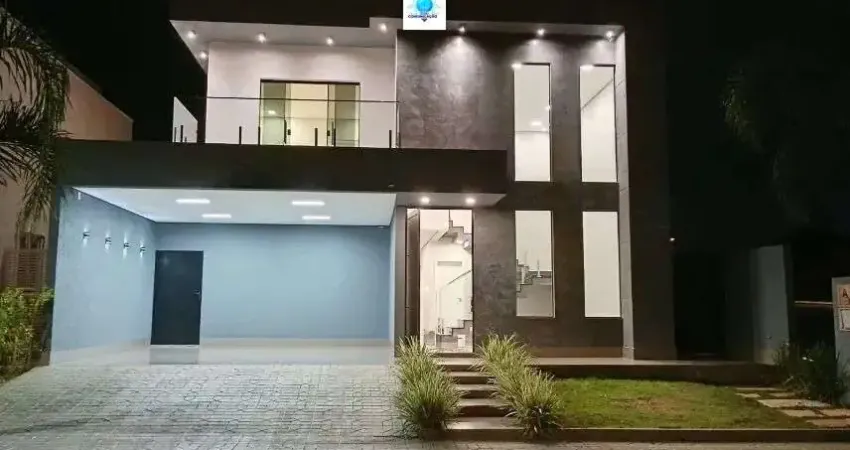 Sobrado de alto padrão | condomínio residencial gaudí – anápolis/go