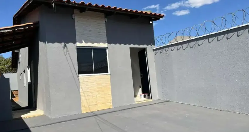 Casa padrão 2 quartos à venda - residencial itaipu em goiânia