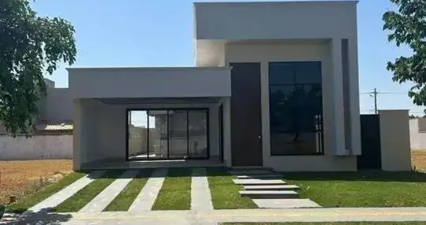 Casa moderna em condomínio fechado | terras alpha 2 – senador canedo/go