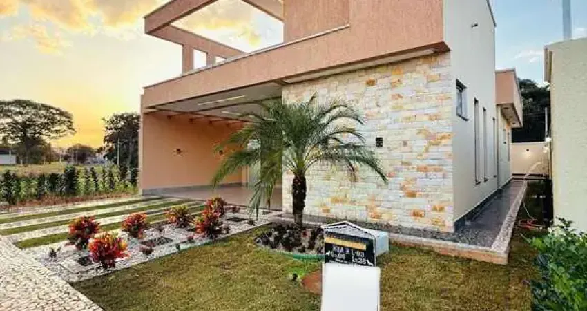 Rosa de leiria - casa à venda no bairro rosa de leiria condomínio horizontal - goianira/go