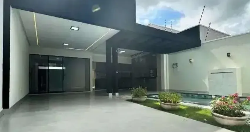 Casa térrea com piscina aquecida – recanto do bosque, goiânia/go
