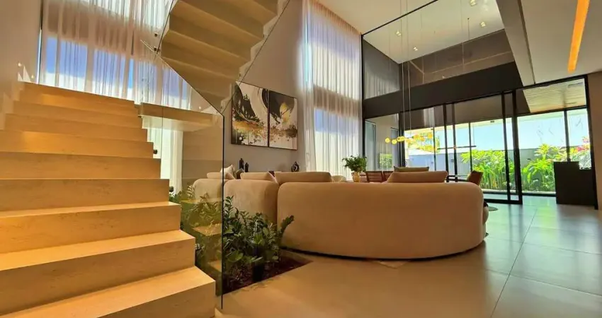 Sobrado 4 Suítes, 334 m² c/ Lazer à Venda no Condomínio Alphaville Palmas