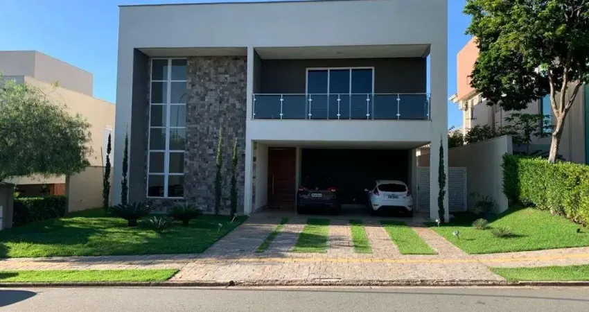 CASA À VENDA NO ALPHAVILLE ARAGUAIA - 4 SUÍTES, 336,68 m², PISCINA AQUECIDA E POÇO ARTESIANO