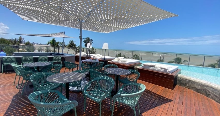 Flat de alto padrão à venda – a beira mar do cabo branco- joão pessoa/pb