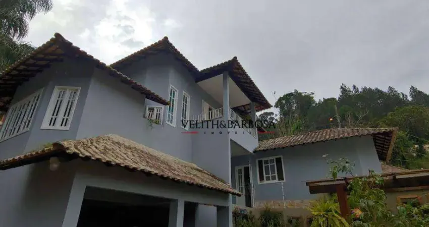Casa com 4 dormitórios à venda, 125 m² por r$ 1.600.000,00 - jardim europa - teresópolis/rj
