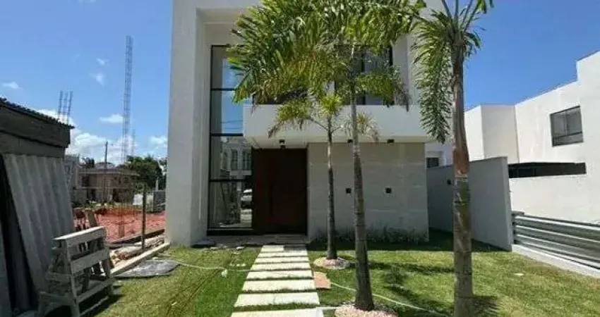 Casa em condomínio fechado com 4 quartos à venda na Rua do Pesque e Pague, 15, Abrantes, Camaçari