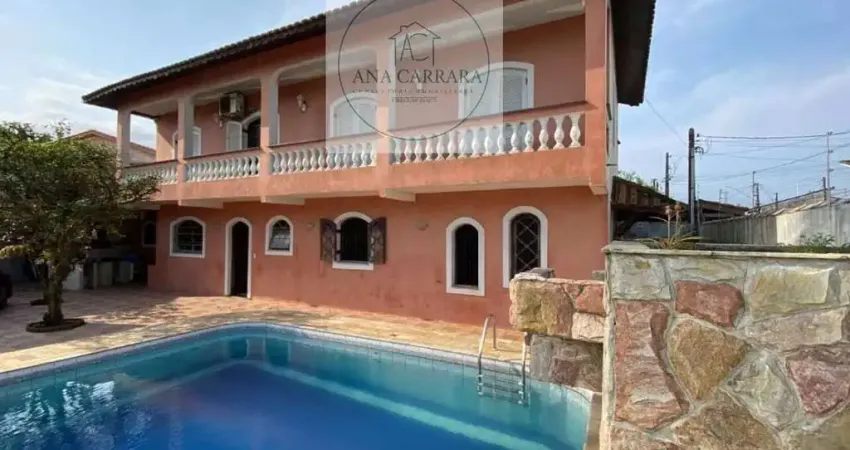 Sobrado à venda em itanhaém, vila sao paulo, com 5 quartos, 203,39m²