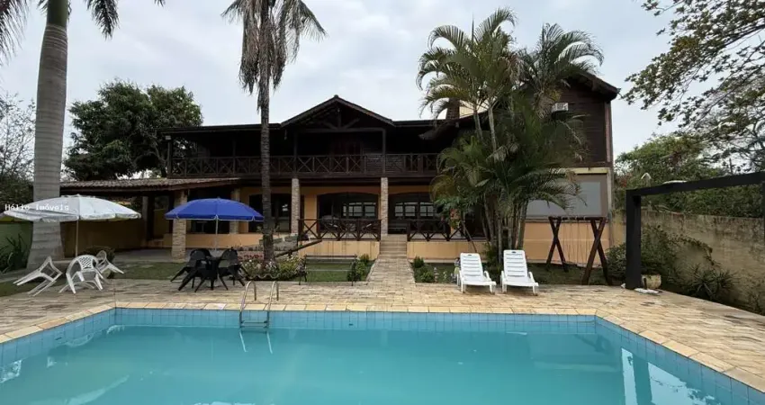 Chácara para temporada em guararema, centro, 6 dormitórios, 6 suítes, 6 banheiros, 5 vagas