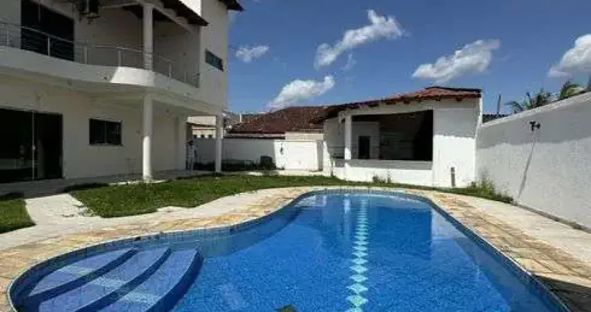 Mansão no residencial ponta negra 02 piscina e churrasqueira