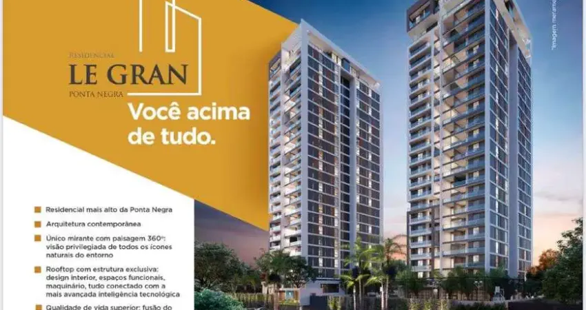 Apartamento com 3 quartos à venda na Alameda Zaire, 904, Ponta Negra, Manaus