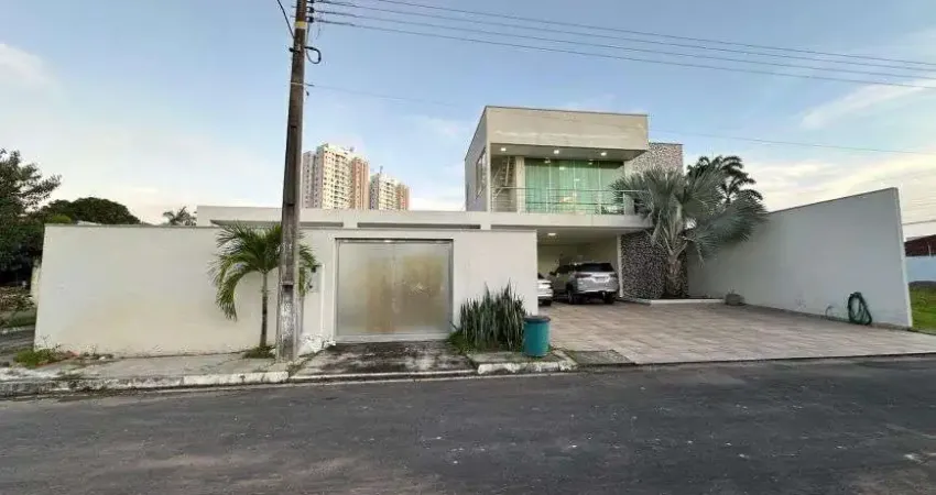 Ponta negra 01, casa 100% mobiliada com 4 suítes em condominio