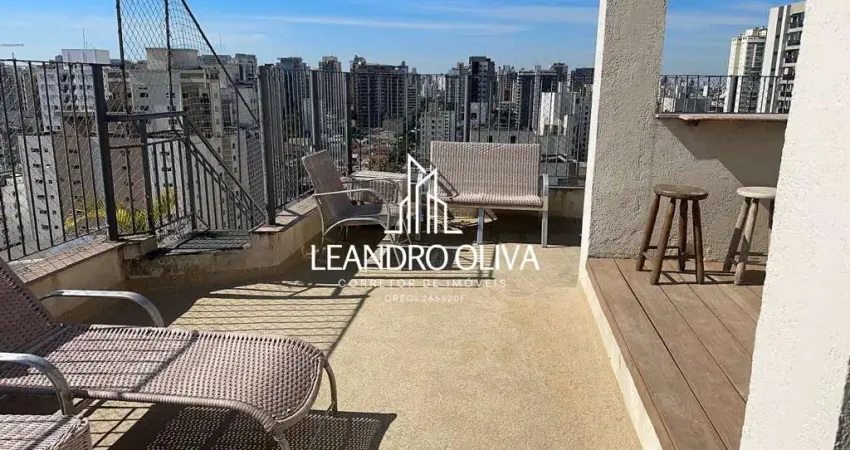 À venda  cobertura triplex com churrasqueira e solário na vila clementino  avenida onze de junho | 4 dormitórios | 4 banheiros | 2 vagas | 200 m² de área total