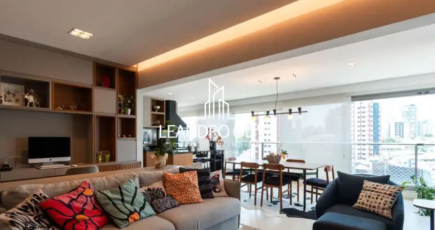 Apartamento para venda em Mirandópolis com 3 quartos, sendo 3 suítes , 133m²