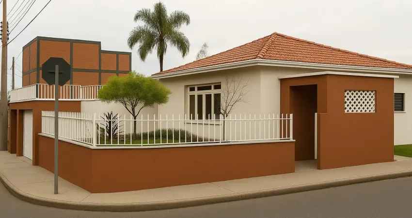 Casa de esquina frente a delegacia segura . edicula nos fundos completa