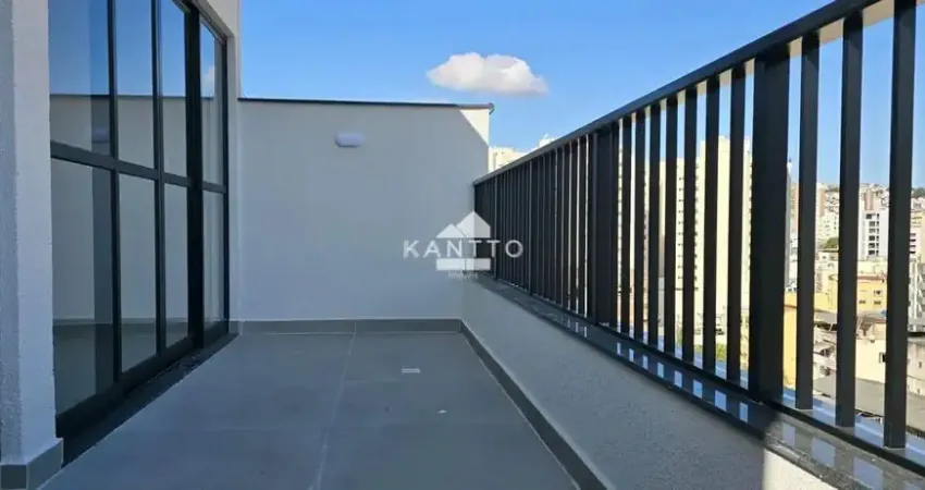 Studio com varanda, garagem e elevador com lazer na cobertura no são mateus