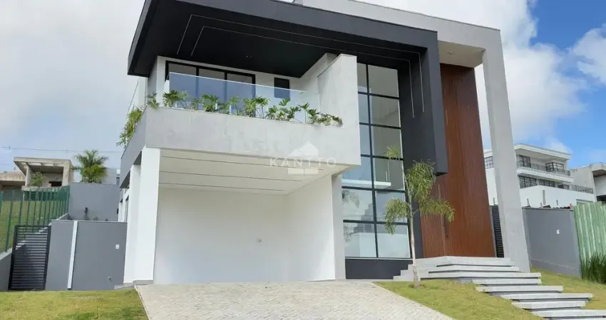 Casa lindíssima alphaville novinha com três suítes e piscina, condomínio clube completo e portaria 24 horas